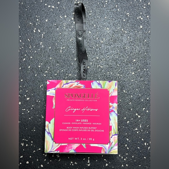 SPONGELLÉ | Body Wash Infused Buffer | Ginger Hibiscus 85g - Picture 2 of 3